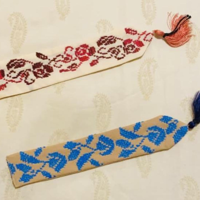Handmade Traditional Palestinian Embroidery Bookmark