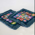 Handmade Afghan Blanket & 2 Cushions