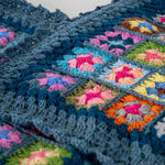 Handmade Afghan Blanket & 2 Cushions