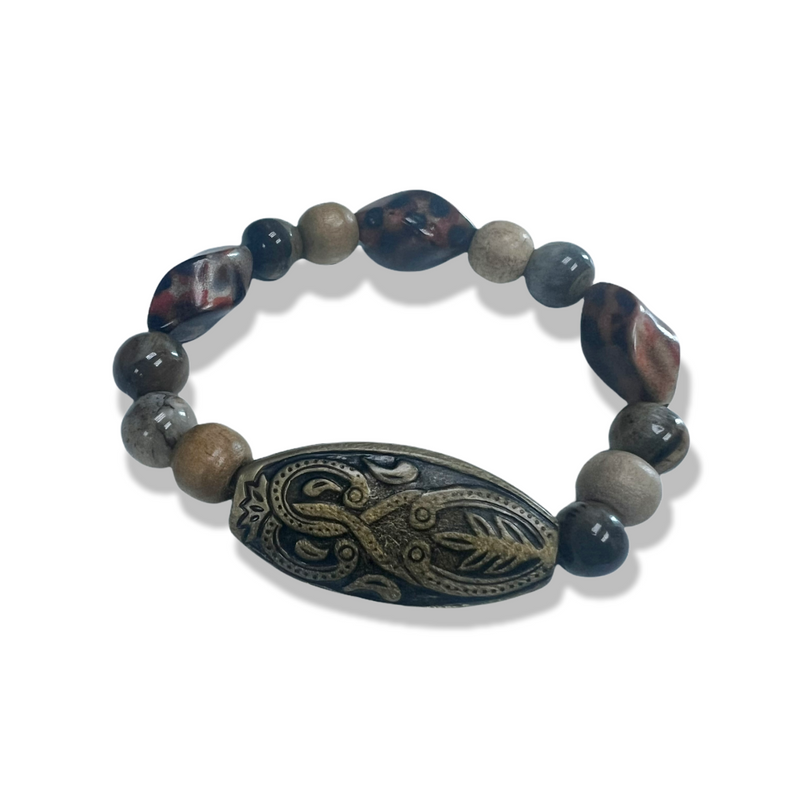 Earth Color Stretch Bracelets