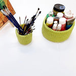 Handmade Crochet Basket For Storage