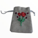 Small Embroidered Pouch