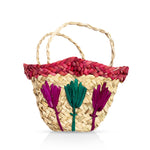 Red Straw Basket