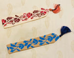 Hand Embroidered Bookmark