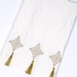 Bordo Handmade Embroidered Hand Towel