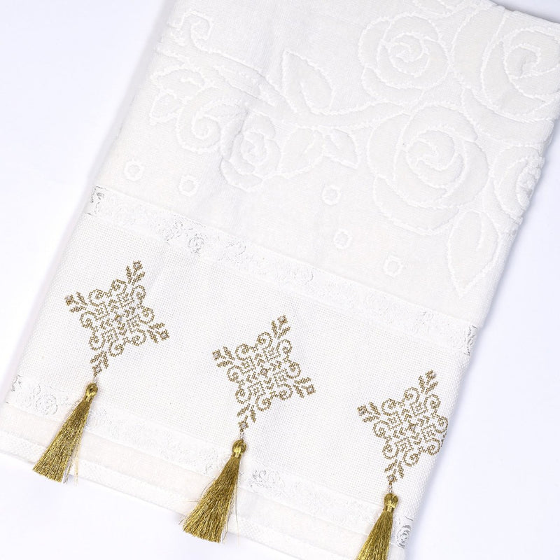 Bordo Handmade Embroidered Hand Towel