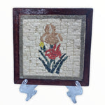 Natural Stones Mosaic Art Frame- Small Plant