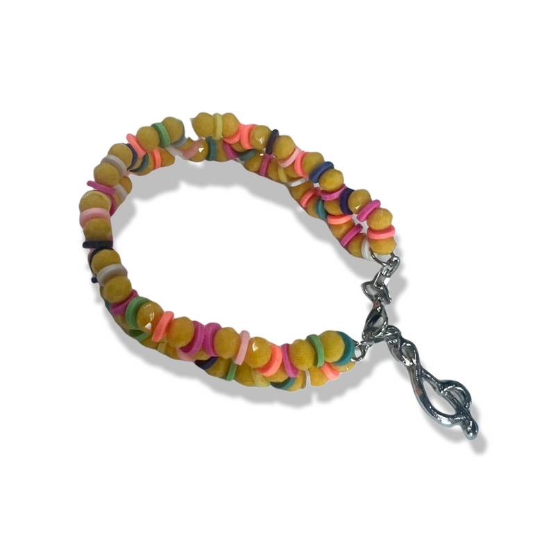 Colorful Beaded Stretch Bracelet