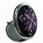 Embroidered Pocket Mirror