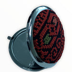 Embroidered Pocket Mirror