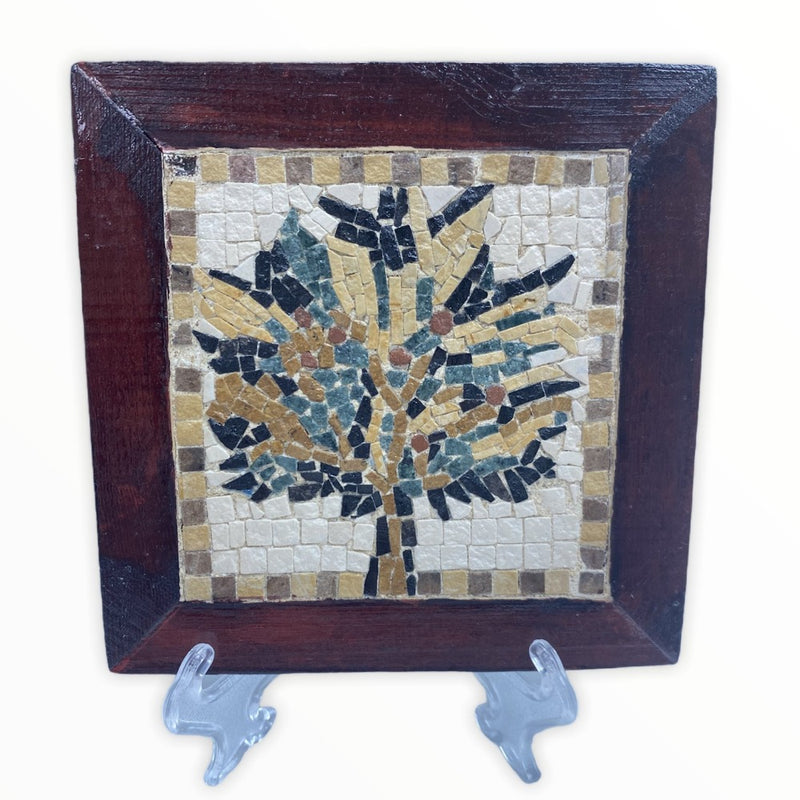 Natural Stones Mosaic Art Frame- Tree of Life (Small)