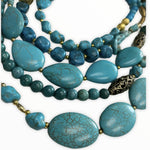 5 Row Turquoise Necklace