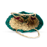 Green Straw Basket