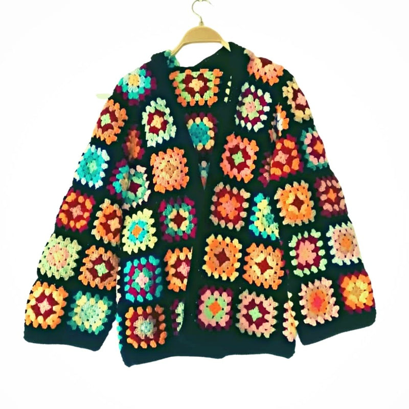 Granny Square Afghan Jacket