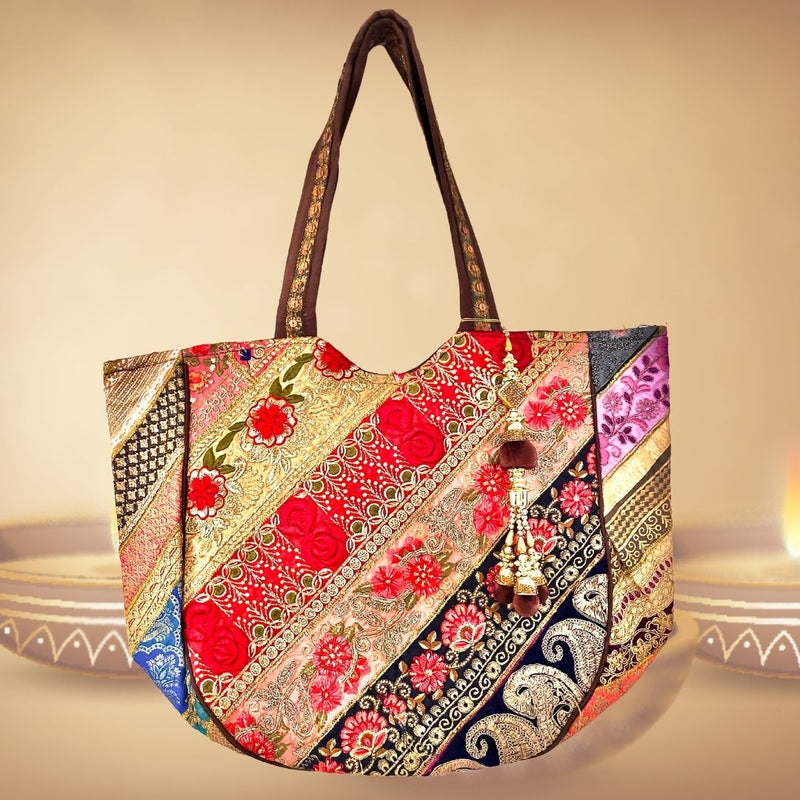 Handcrafted Bohemian Indian Bag